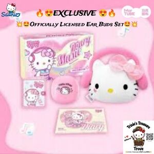 EXCLUSIVE - Hello Kitty x MarTube Earbuds Set